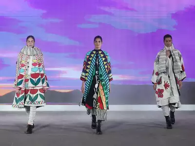 FDCI organises sustainable fashion show at Bharat Tex 2024